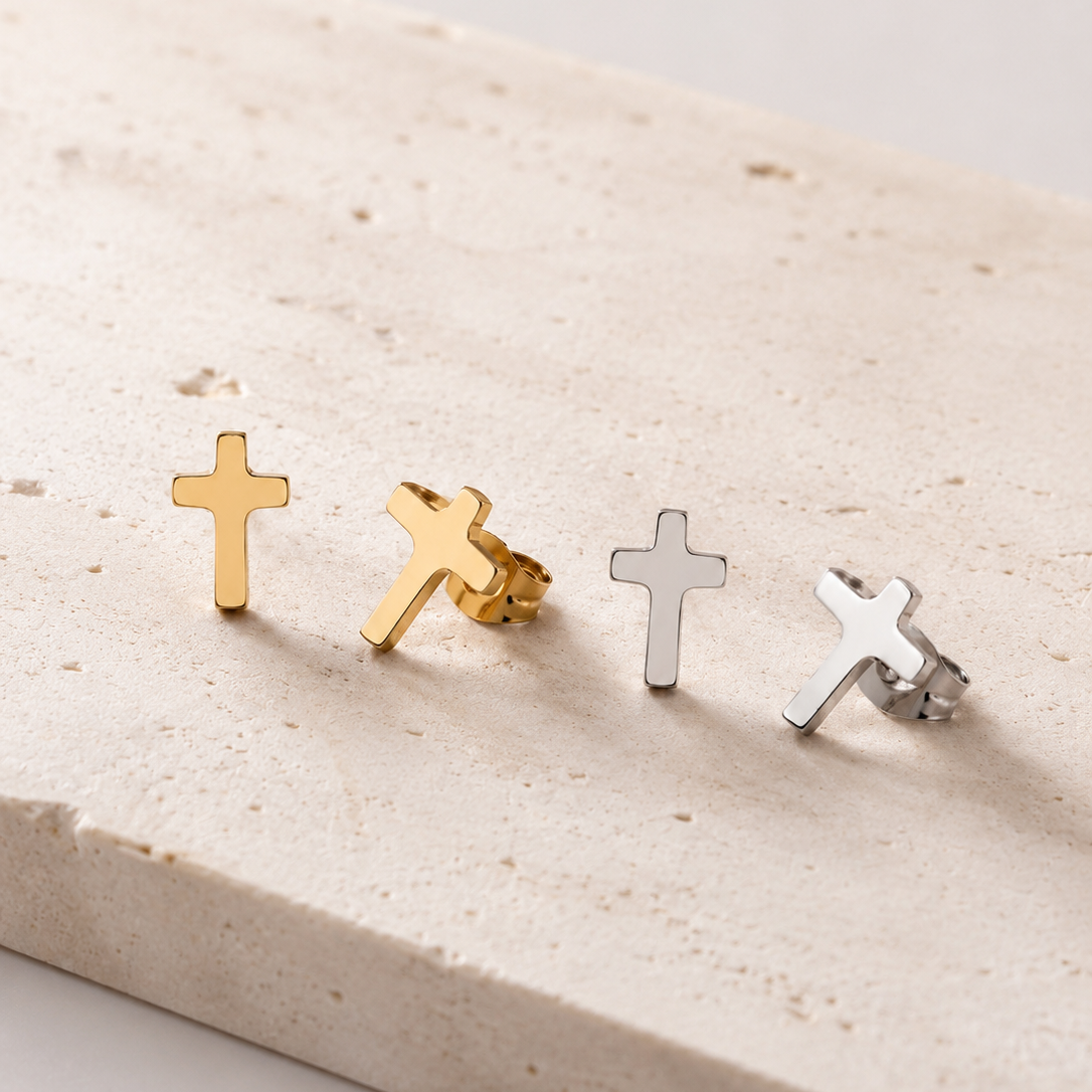 Every Day Cross Stud