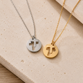 Cutout Cross Necklace