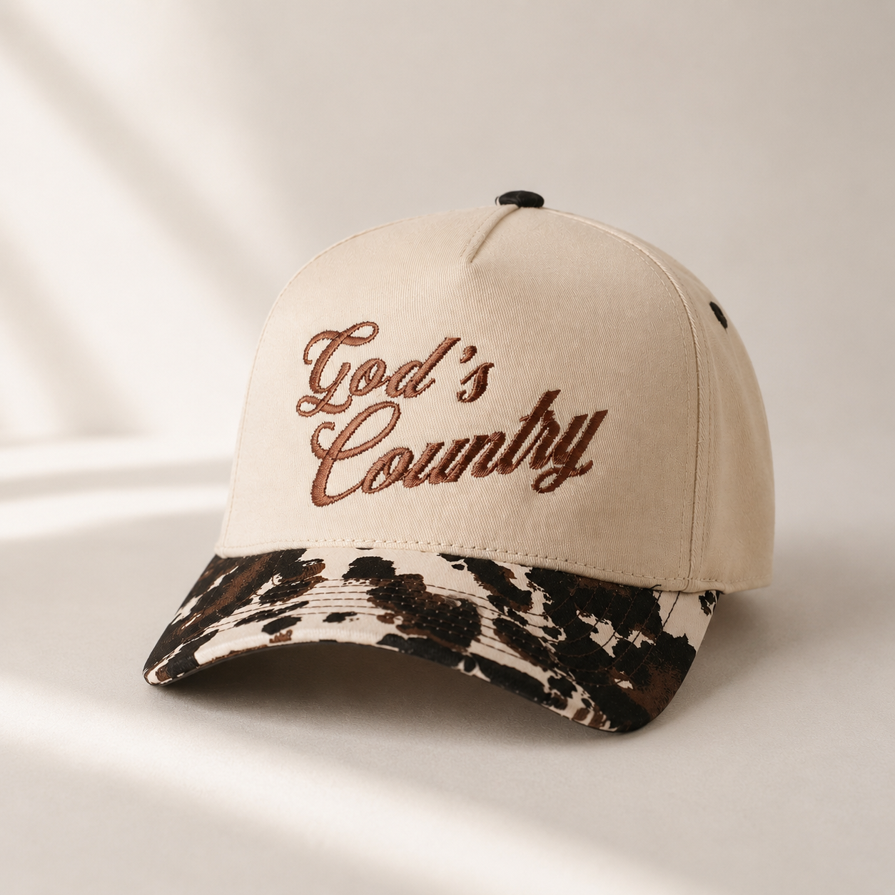 God's Country Embroidered Trucker Hat