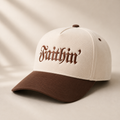 Faithin' Embroidered Trucker Hat